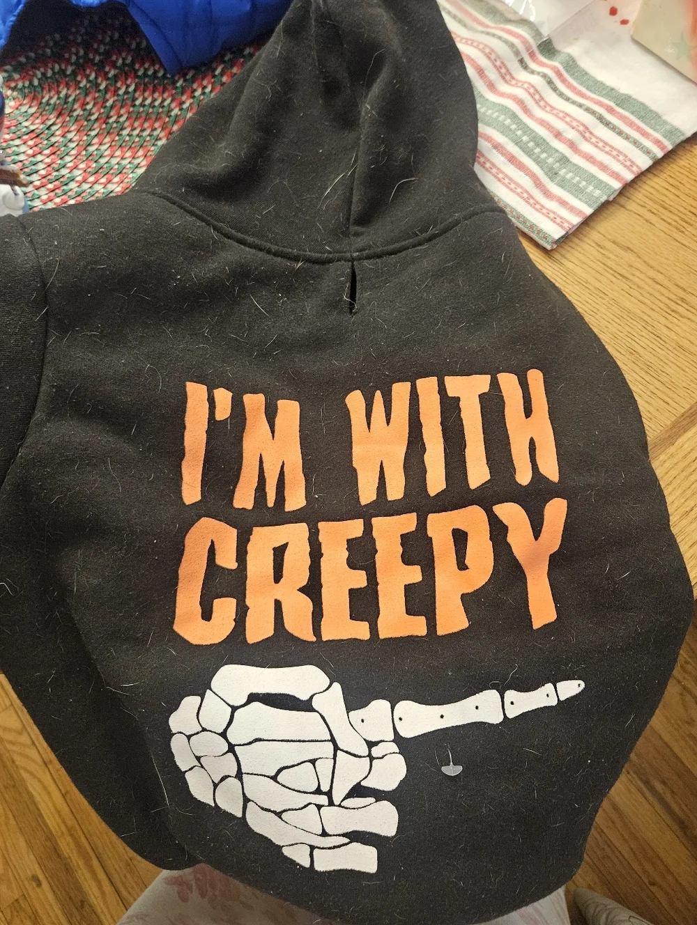 Pet Halloween Hoodie - Black 
